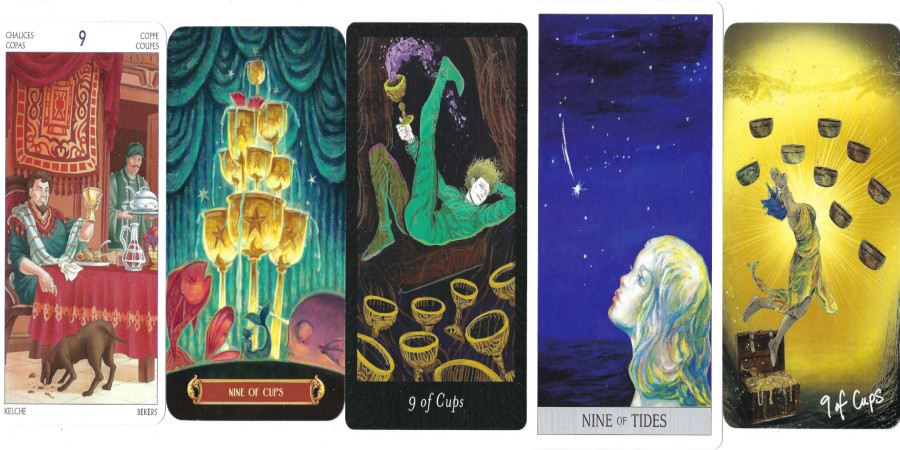 The Nine of Cups as Feelings: Wish Fulfillment, Contentment, and Emotional Satisfaction