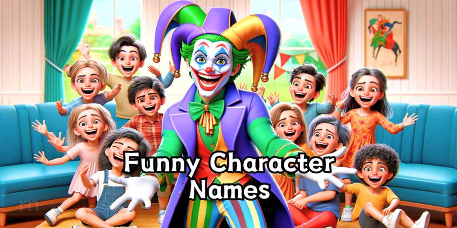 25 Funny Character Names (with Meanings) to Lighten Your Story